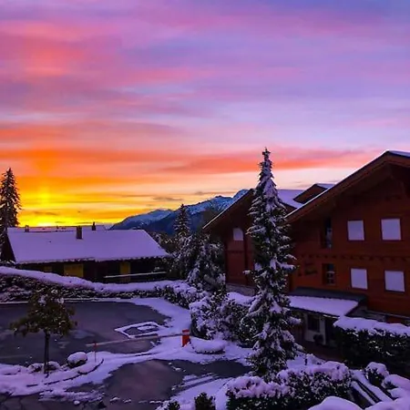 Cosy Au Calme Avec Terrasse Vue Sur Alpes كرانز مونتانا