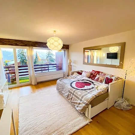 Cosy Au Calme Avec Terrasse Vue Sur Alpes Apartment *